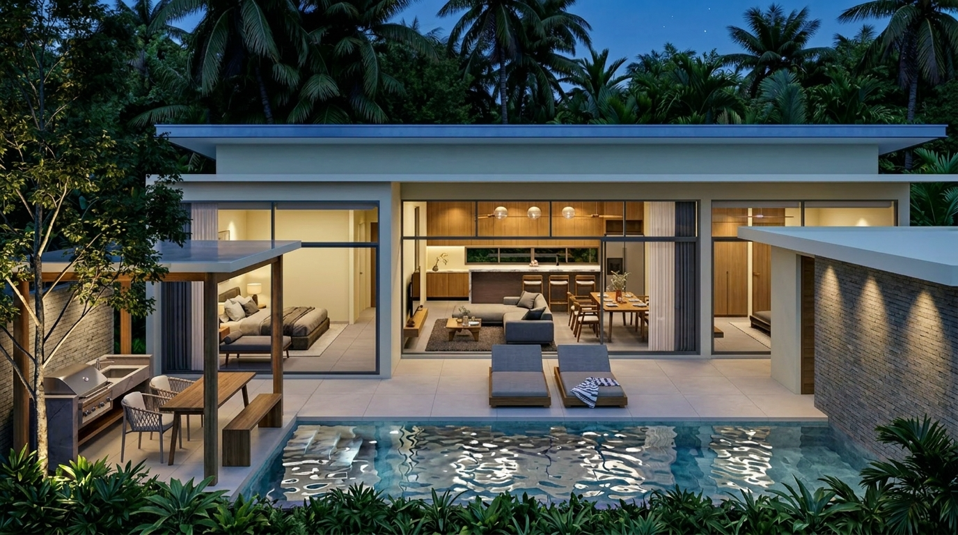 Villa Type D front view